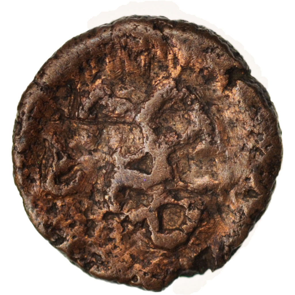 Coin, Theodosius II, Bronze Unit, VF(20-25), Copper
