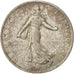 France, Semeuse, 2 Francs, 1914, Paris, EF(40-45), Silver, KM:845.1, Gadoury:532
