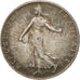 Moneda, Francia, Semeuse, 50 Centimes, 1916, Paris, SC, Plata, KM:854