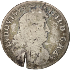 France, Louis XIV, 4 Sols dits « des Traitants », 4 Sols, 1677, Paris