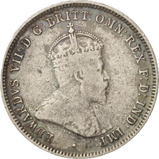 Australia, Edward VII, Shilling, 1910, London, VF(20-25), Silver, KM:20