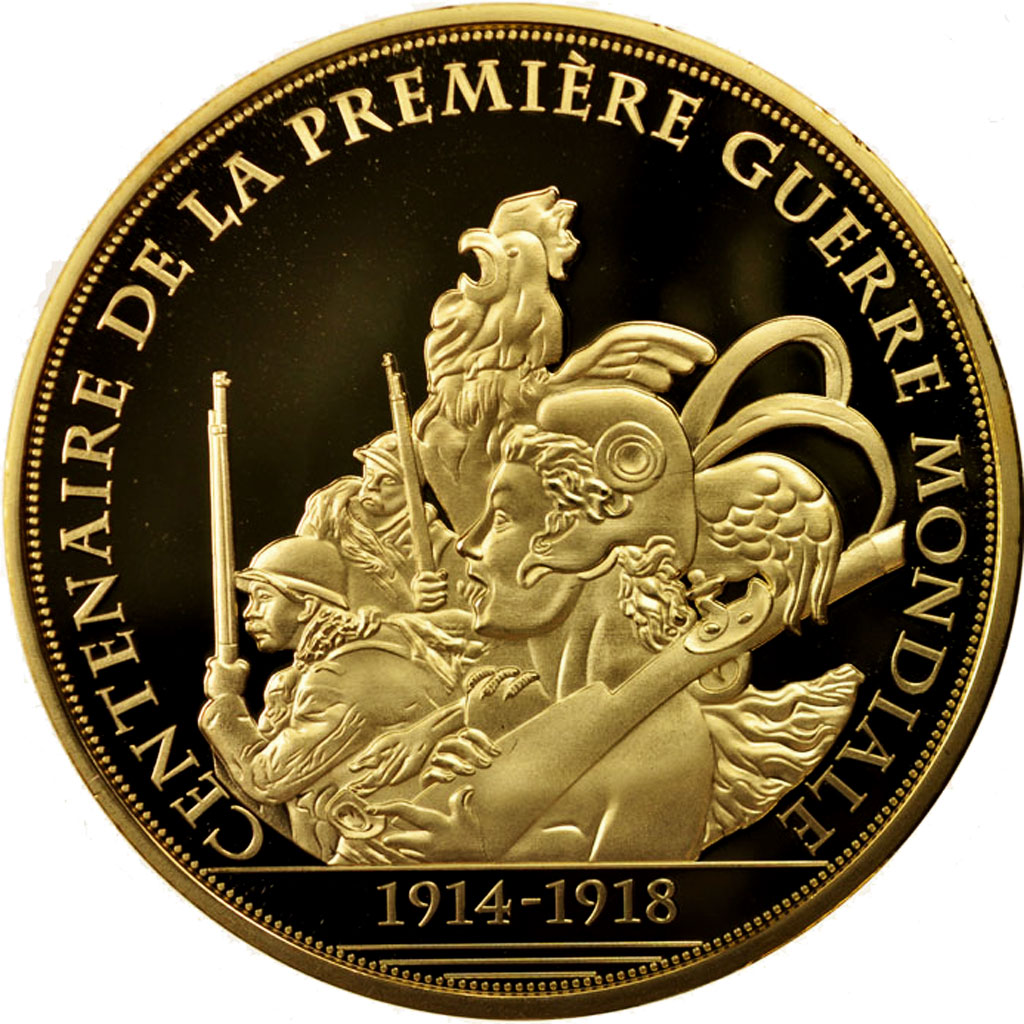 Francia, Medal, Centenaire de la Première Guerre Mondiale, Bataille de la