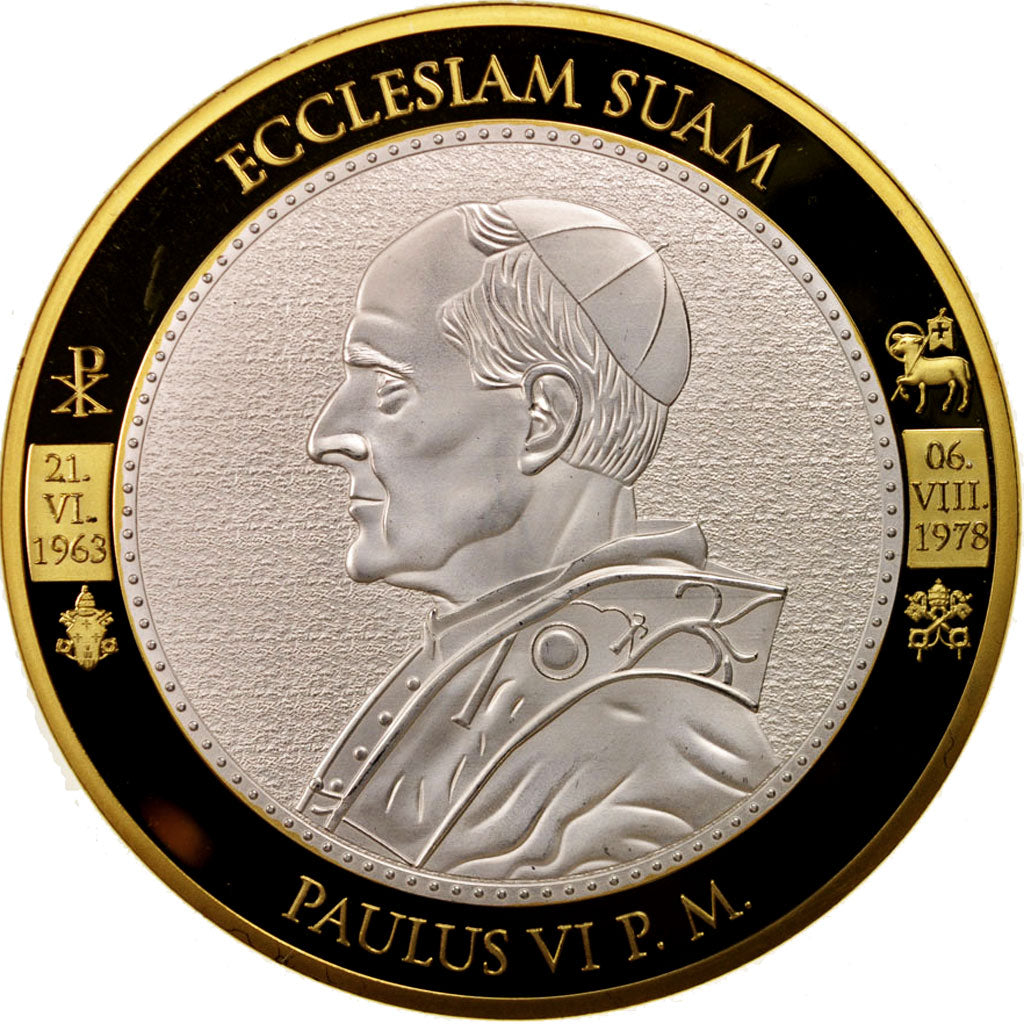 Vatican, Medal, Papes des temps modernes, Paul VI, Religions & beliefs, 2013