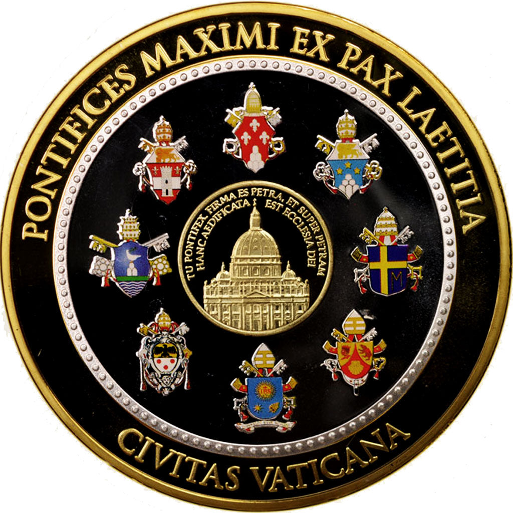 Vatican, Medal, Papes des temps modernes, François, Religions & beliefs
