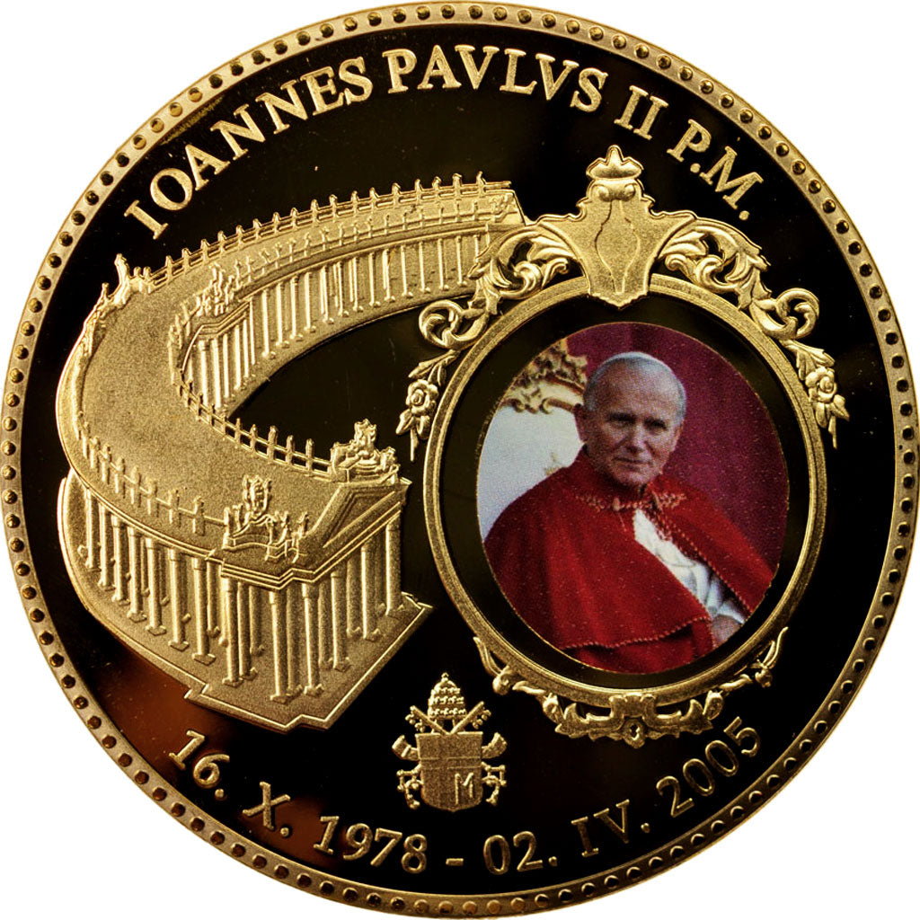 Vatican, Medal, Vatican, Jean-Paul II, Religions & beliefs, 2014, MS(65-70)