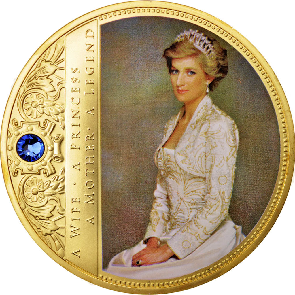 Francia, Medal, DIana, Portraits d'une princesse, History, 2013, FDC, Rame