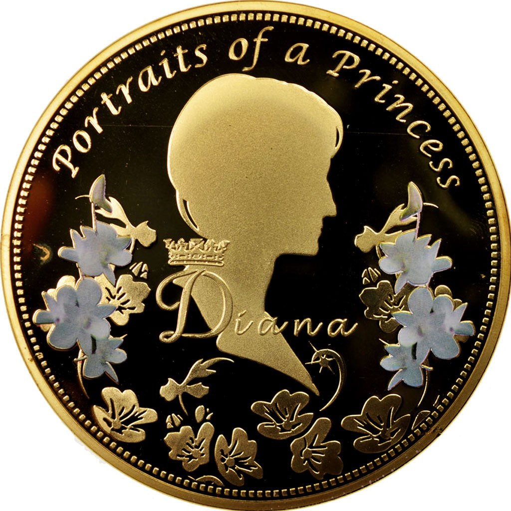 Francia, Medal, DIana, Portraits d'une princesse, History, 2013, FDC, Rame