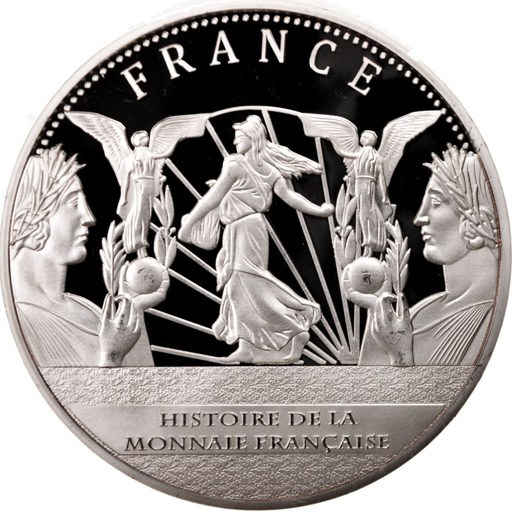 Frankreich, Medal, Histoire de la monnaie Française, Écu de Louis XII 1498