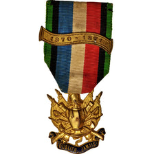 Francia, Société des vétérans des armées de terre et de mer, Medal, 1871