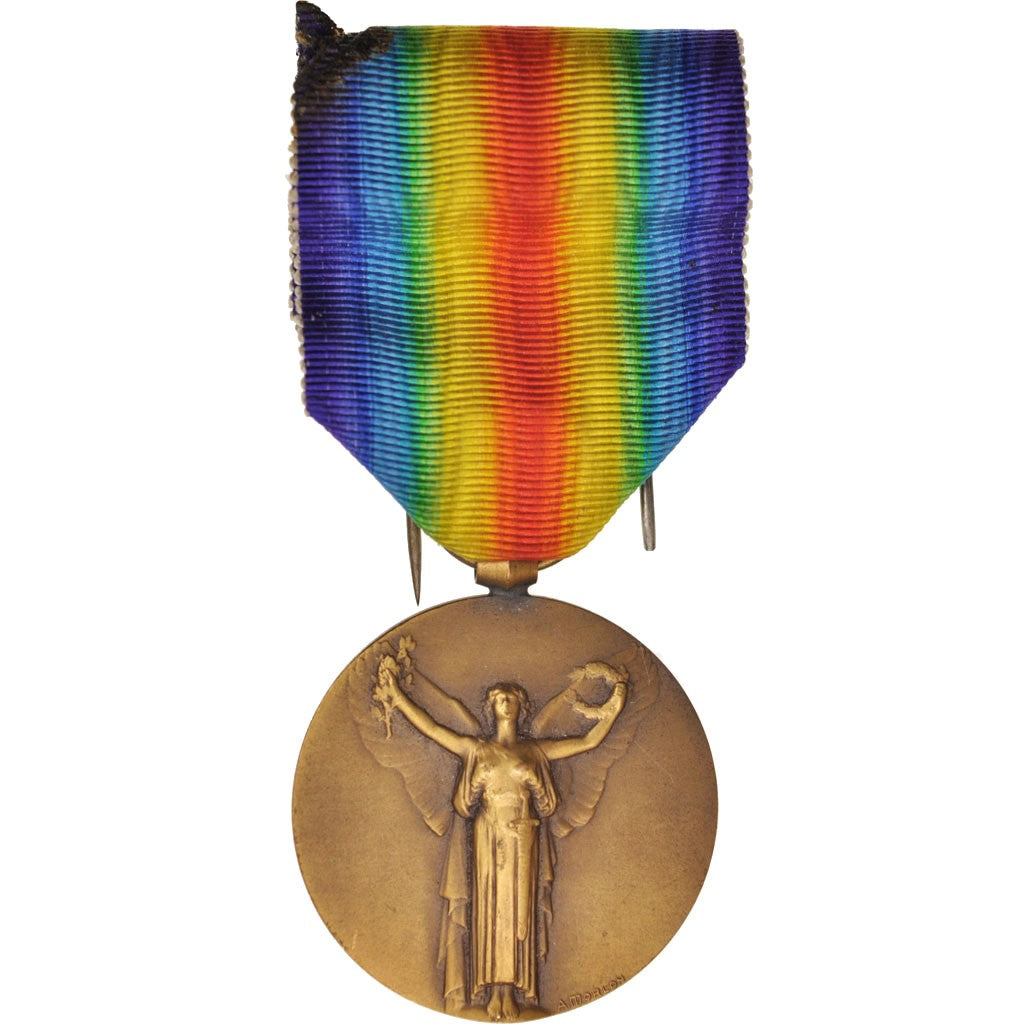 France, Médaille Inter-alliée de la victoire, Medal, Very Good Quality
