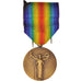Francia, Médaille Inter-alliée de la victoire, Medal, Very Good Quality, Br...