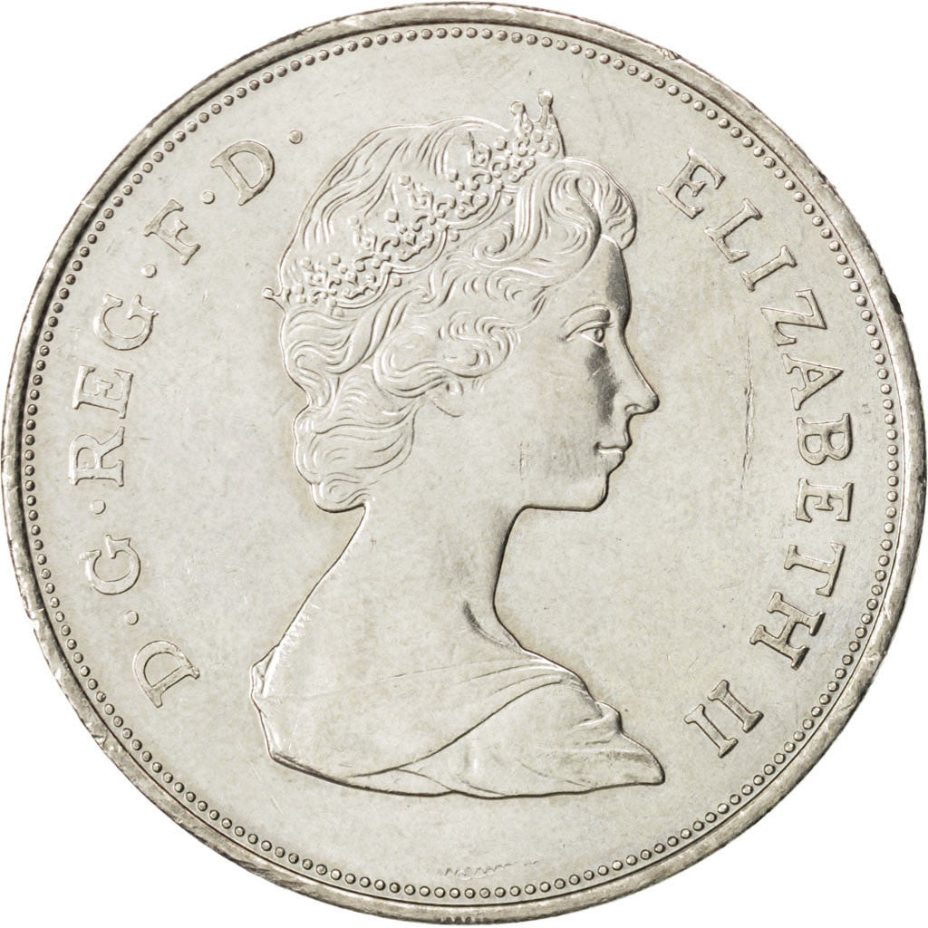 Moneta, Gran Bretagna, Elizabeth II, 25 New Pence, 1980, SPL, Rame-nichel