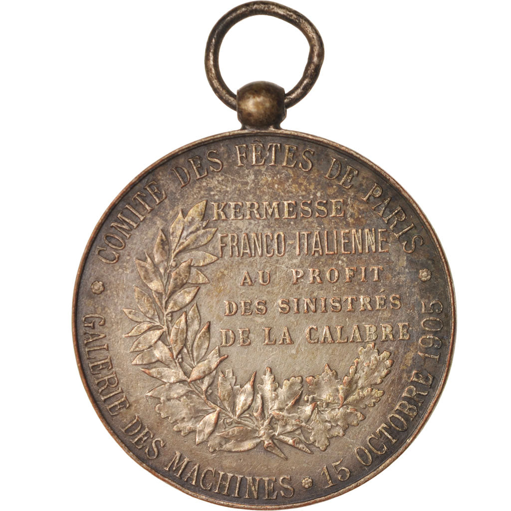 Francia, Medal, Comité des fêtes de Paris, Kermesse Franco-Italienne