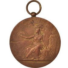 France, Medal, La renaissance amicale des Halles, Politics, Society, War, 1906