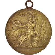 France, Medal, Politics, Society, War, XIXth Century, VF(30-35), Cuivre