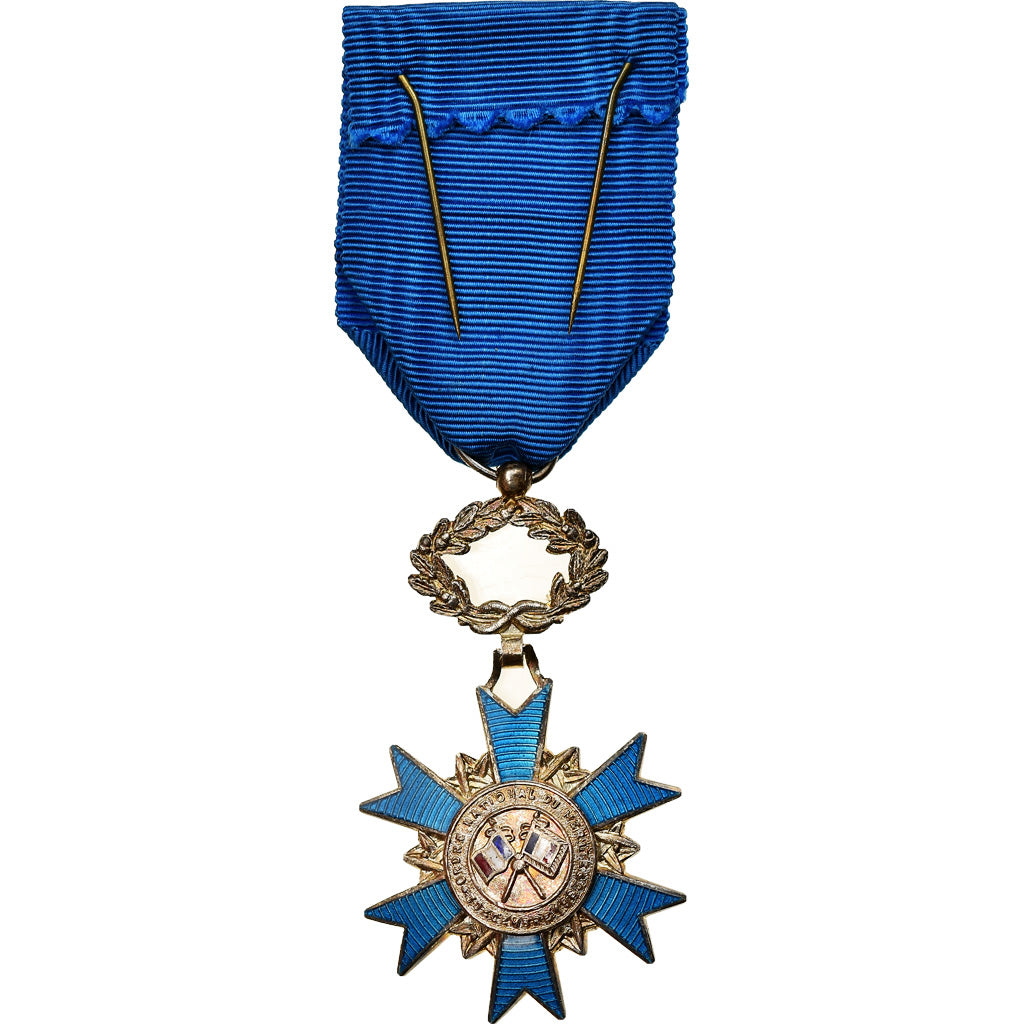 France, Ordre National du Mérite, Medal, 1963, Uncirculated, Silver, 38