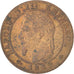 Coin, France, Napoleon III, Napoléon III, Centime, 1862, Paris, AU(50-53)