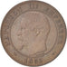 Monnaie, France, Napoleon III, Napoléon III, 2 Centimes, 1855, Strasbourg, TB+