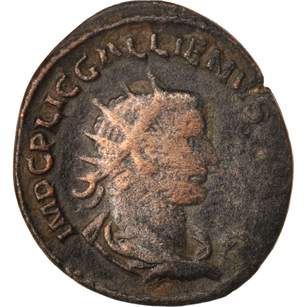 Gallienus, Antoninianus, 255-256, Antioch, VF(20-25), Billon, RIC:456