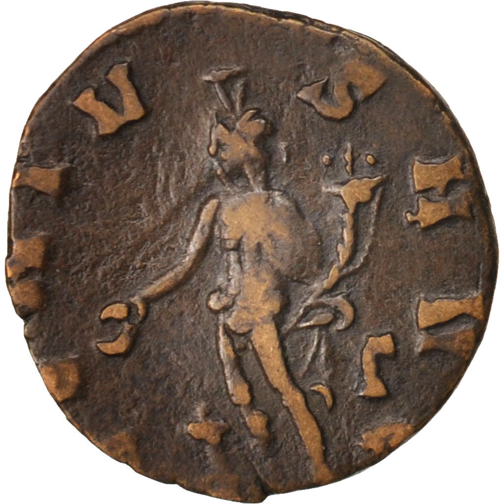 Claudius II (Gothicus), Antoninianus, Roma, S+, Billon, RIC:46