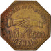 Moneta, Francia, 1 Kilogram, MB, Ottone, 27.6