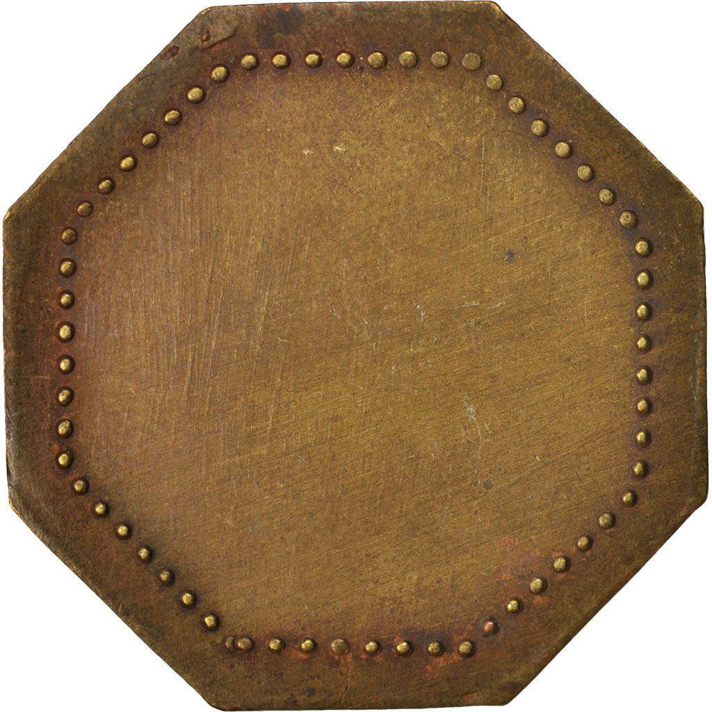 France, Denain, 1.500 Kilogram, VF(20-25), Brass, 27.6
