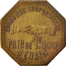 Moneta, Francja, 1 Kilo, EF(40-45), Mosiądz