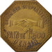 Coin, France, 1 Kilogram, AU(50-53), Brass, 27.6
