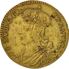 Francia, Token, Royal, Louis XV, BB, Ottone, Feuardent:13223
