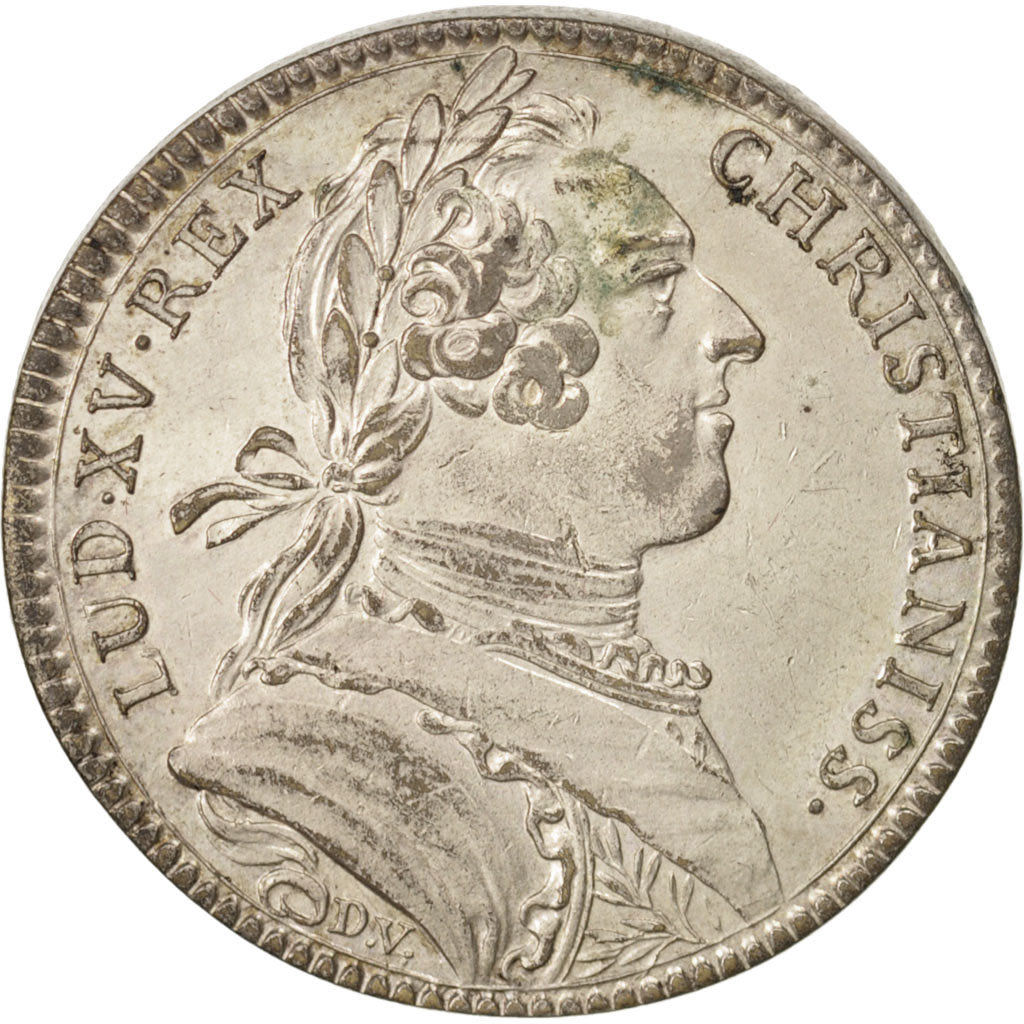 France, Token, Royal, États d'Artois, Louis XV, AU(50-53), Copper Plated Silver