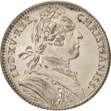 France, Token, Royal, États d'Artois, Louis XV, AU(50-53), Copper Plated Silver