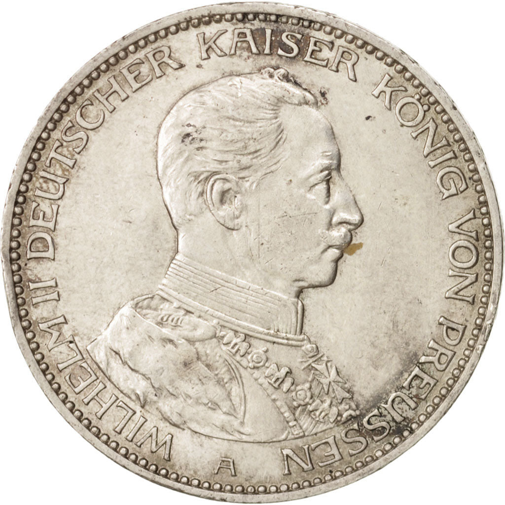 Moneta, Stati tedeschi, PRUSSIA, Wilhelm II, 3 Mark, 1914, Berlin, SPL-
