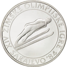 YUGOSLAVIA, 500 Dinara, 1983, KM #102, MS(65-70), Silver, 38, 22.93