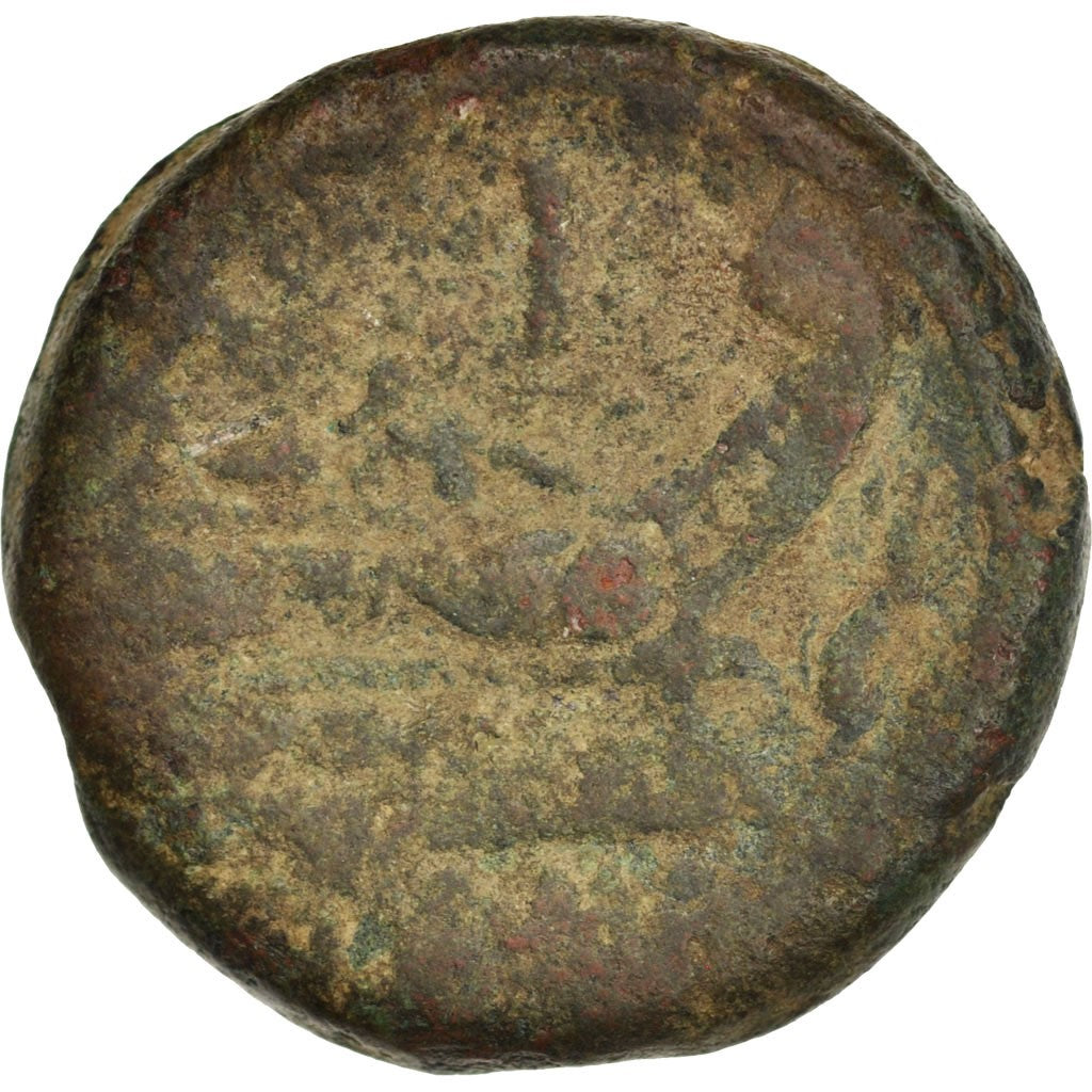 Coin, As, 209-208, Sicily, F(12-15), Copper