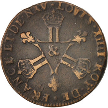 France, Louis XIV, Six deniers dits « dardenne », 6 Deniers, 1710, Aix