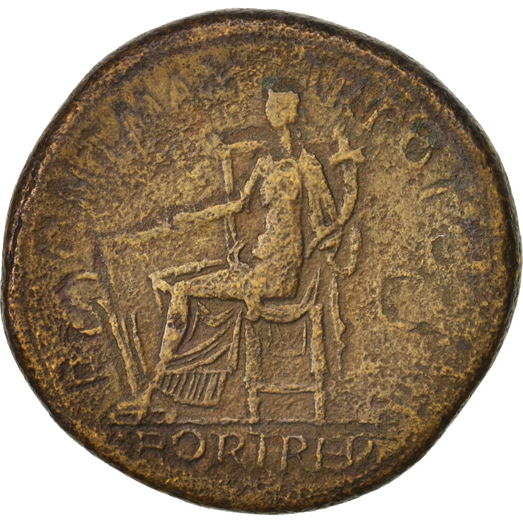 Hadrian, Sestertius, 117, Roma, F(12-15), Bronze, RIC:541