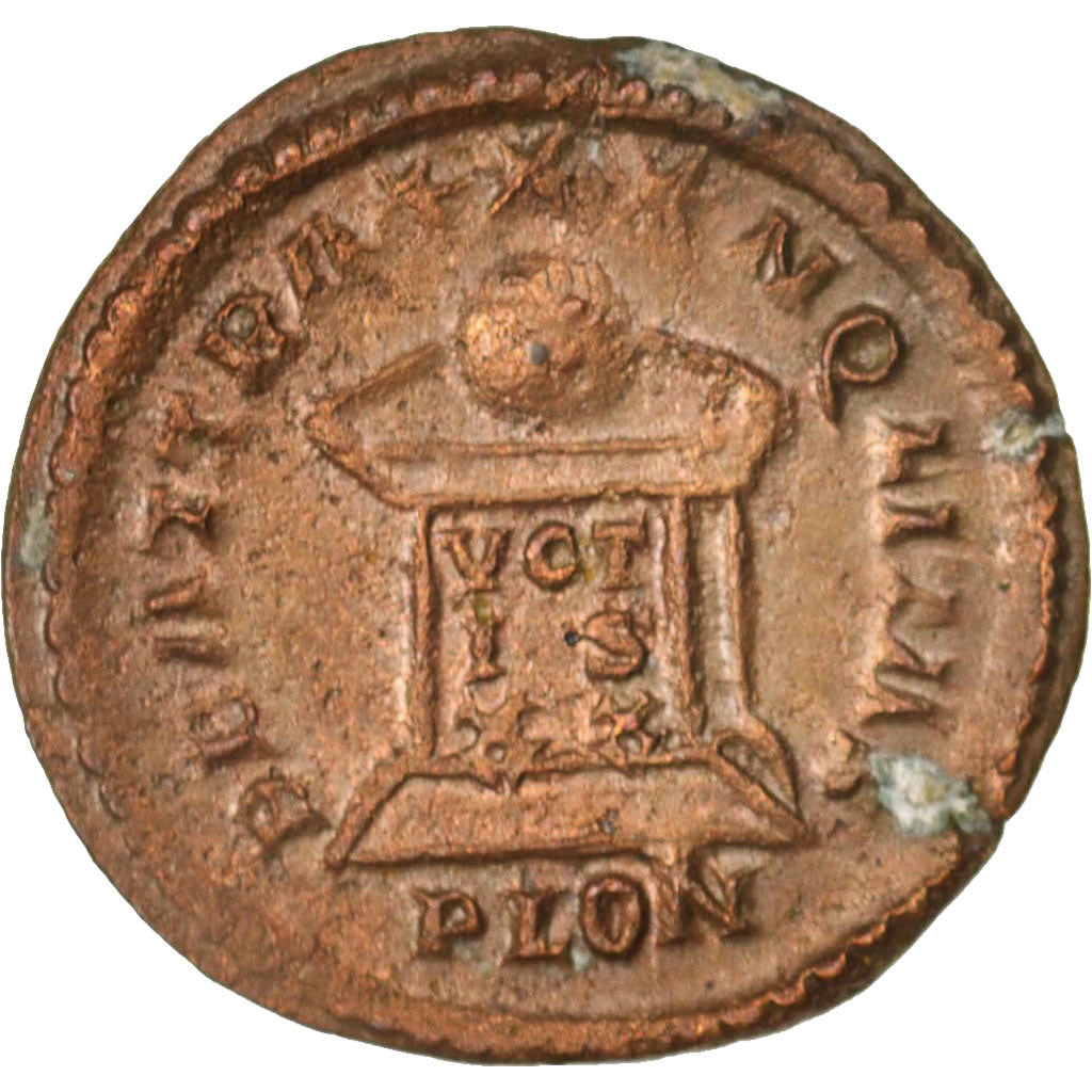 Constantine I, Nummus, 321, London, AU(50-53), Copper, RIC:205