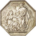 Frankreich, Token, Insurance, La Nationale, 1817, Barre, VZ+, Silber