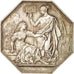 France, Token, Insurance, La Nationale, 1817, Barre, AU(55-58), Silver