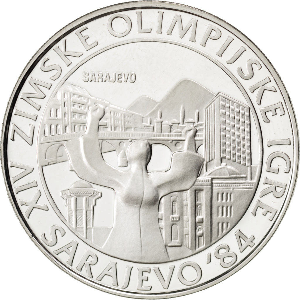 Moneda, Yugoslavia, 250 Dinara, 1982, FDC, Plata, KM:91