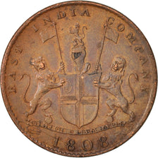INDIA-BRITISH, MADRAS PRESIDENCY, 10 Cash, 1808, Soho Mint, Birmingham