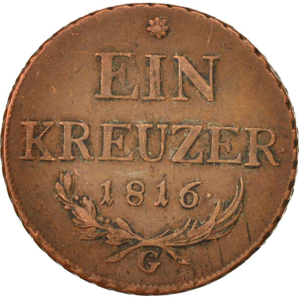 Austria, Franz II (I), Kreuzer, 1816, VF(30-35), Copper, KM:2113
