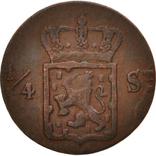 NETHERLANDS EAST INDIES, SUMATRA, ISLAND OF, 1/4 Stuiver, 1826, Utrecht