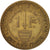 Coin, Monaco, Louis II, Franc, 1924, Poissy, EF(40-45), Aluminum-Bronze, KM:111