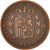 Moneta, Hiszpania, Alfonso XII, 5 Centimos, 1877, Madrid, EF(40-45), Bronze