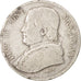 ITALIAN STATES, PAPAL STATES, Pius IX, 20 Baiocchi, 1861, Roma, F(12-15)