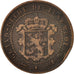 Coin, Luxembourg, William III, 2-1/2 Centimes, 1854, Utrecht, VF(20-25), Bronze