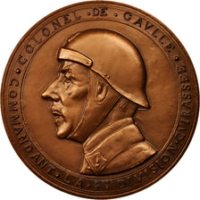 France, Medal, Colonel De Gaulle, Commandant la 4eme division cuirassée