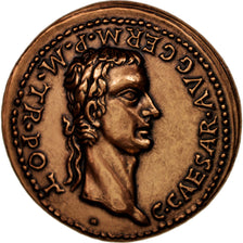 France, Medal, Germanicus and Agrippina, History, MS(65-70), Bronze