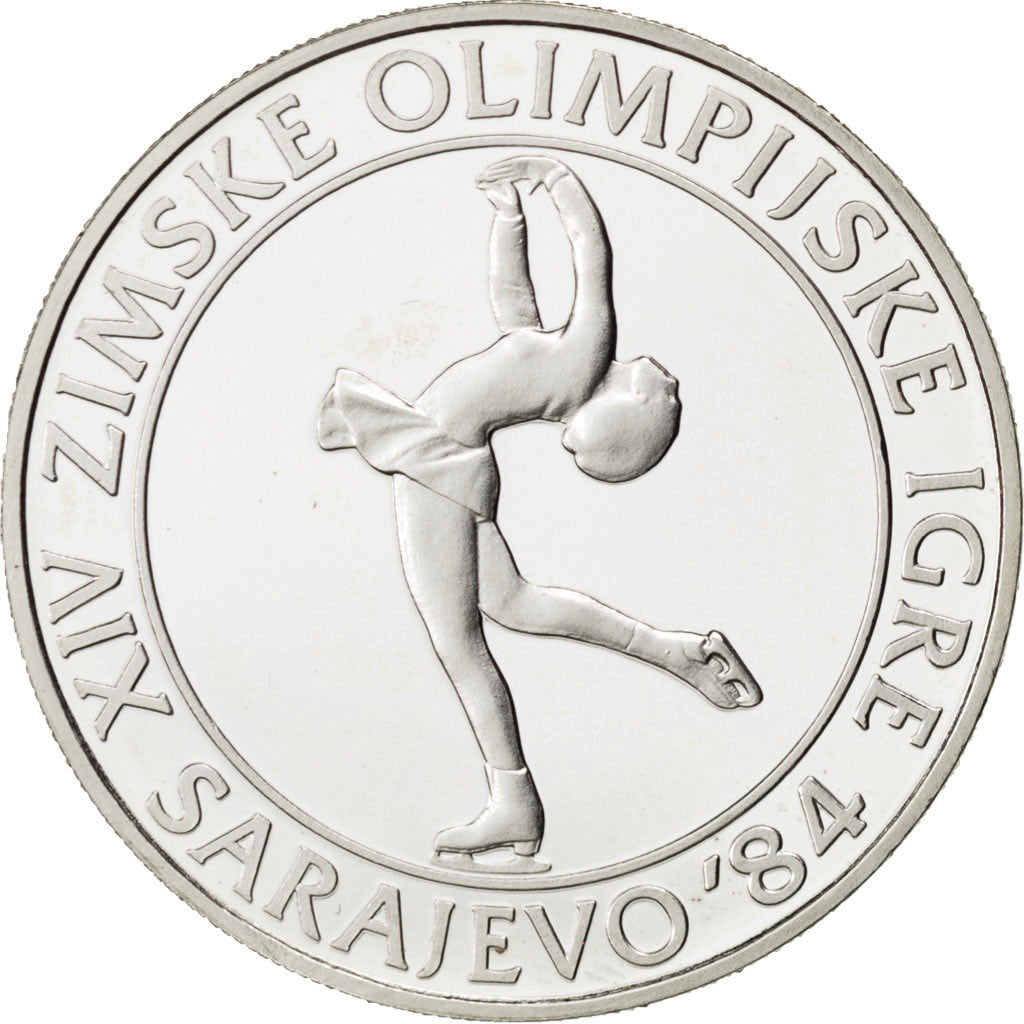 Monnaie, Yougoslavie, 100 Dinara, 1983, FDC, Argent, KM:98